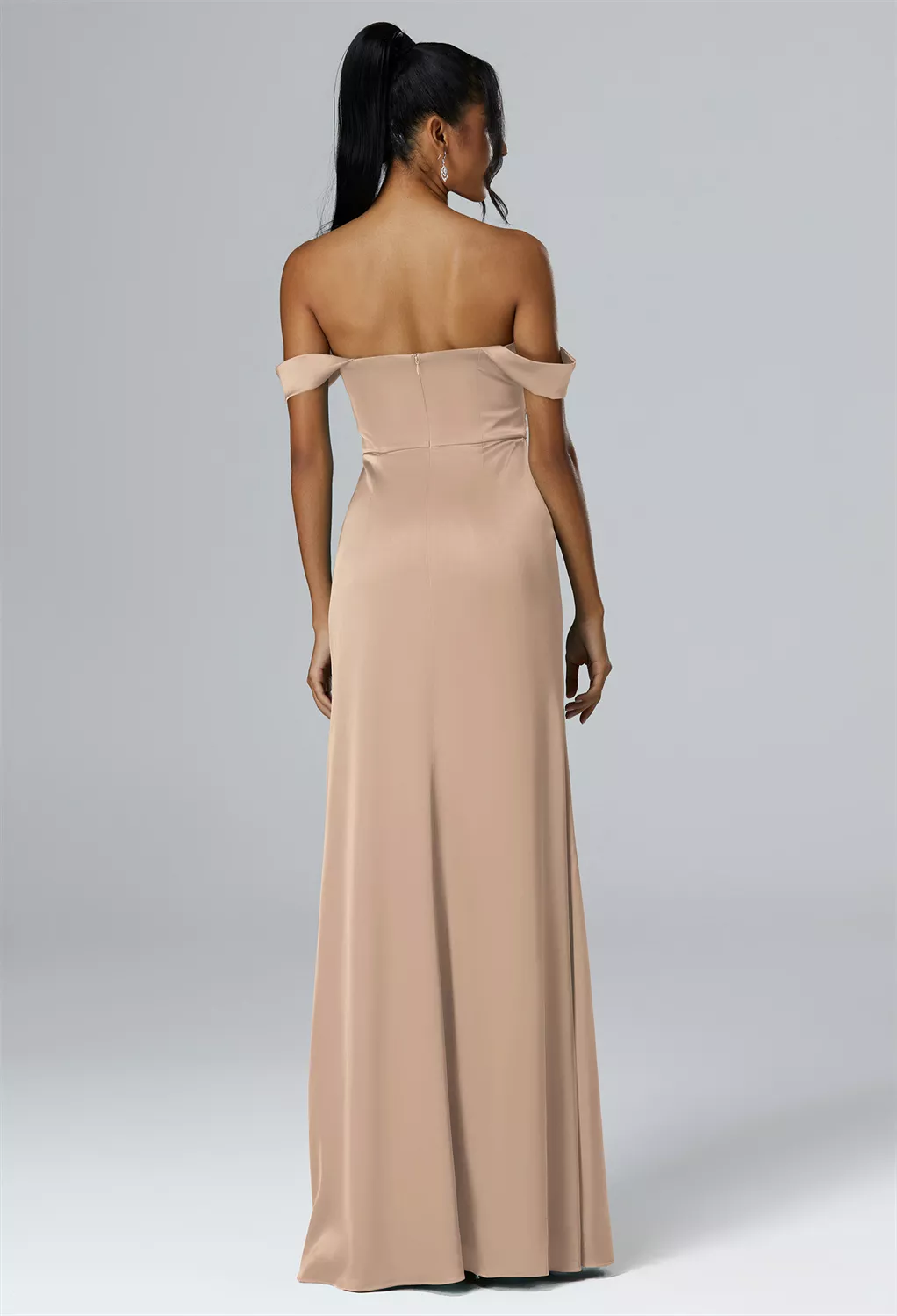 AW Rosamund Taupe  Wedding Guest Dresses